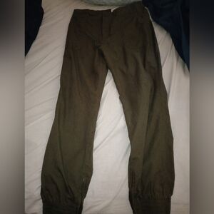 Pact Organic Cotton Dark Green Pants